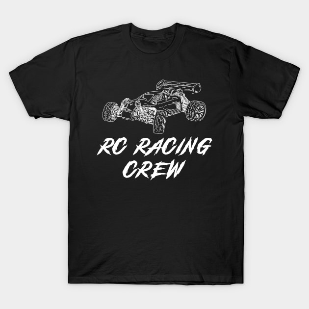 RC Racing Crew Awesome Tee: Zooming with Hilarious Speed! T-Shirt by MKGift